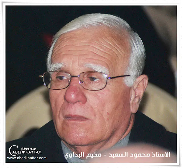 الاستاذ محمود السعيد - مخيم البداوي