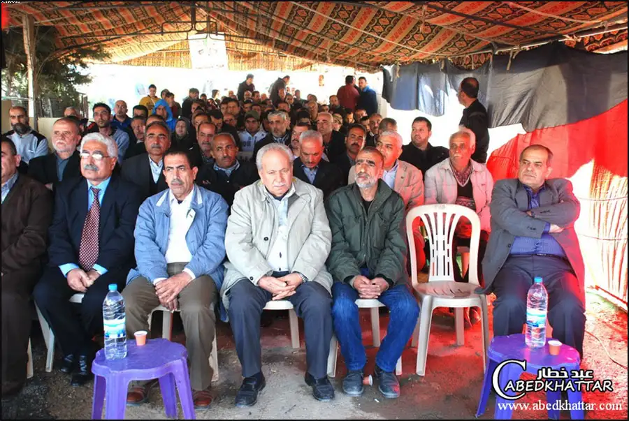 مهرجان فتح الانتفاضة بمناسبة يوم الارض في مخيم البداوي