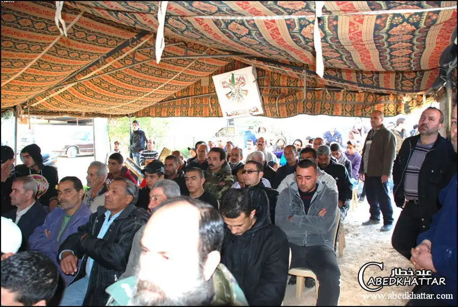 مهرجان فتح الانتفاضة بمناسبة يوم الارض في مخيم البداوي