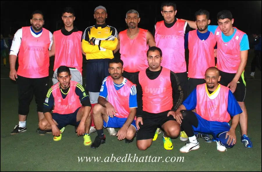 مباراة على كأس فضية بين لاعبين قدماء مخيم البداوي وفريق الدرة ألرياضي