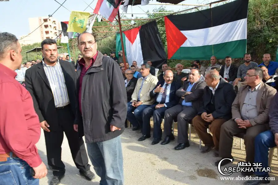 مسيرة في مخيم البداوي في ذكرى انطلاقة القيادة العامة
