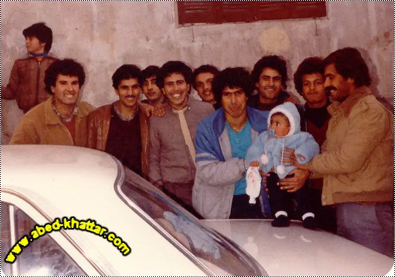 اعضاء نادي شبيبة فلسطين سنة 1983