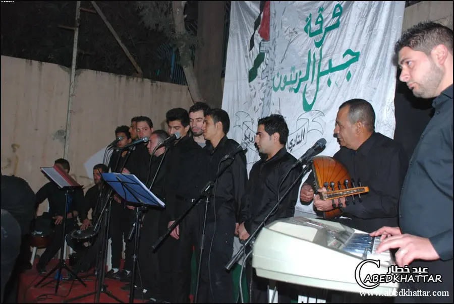 النادي الثقافي الفلسطيني - فرقة جبل الزيتون - مخيم البداوي