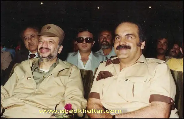 زيد وهبه وياسر عرفات 1978