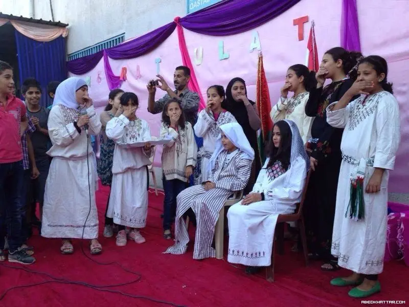 مخيم الجليل || ثانوية القسطل تحتفل بطلابها الناجحين في الشهادات الرسمية