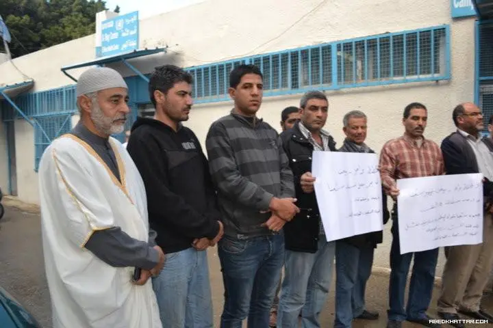اعتصام للقيادة العامة في مخيم البص تنديدا بمشروع برافر