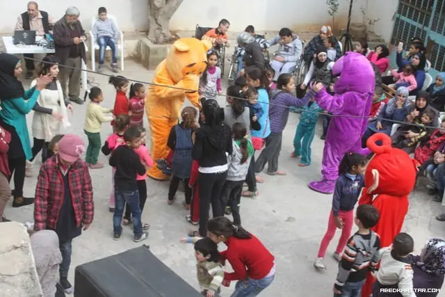 حفل تكريمي للاطفال ذوي الاحتياجات الخاصة في مخيم عين الحلوة