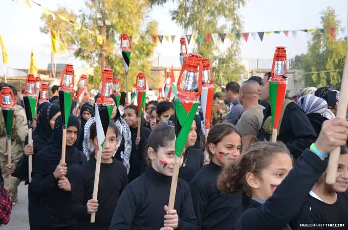 أبناء مخيم الرشيدية يبايعون حركة فتح في ذكرى انطلاقتها
