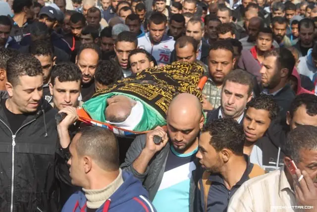 بالصور جنازة الفقيد المرحوم نادر قبلاوي في مخيم عين الحلوة‎