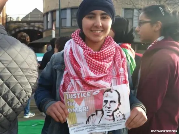 بروكسل || مظاهرة في ذكرى العدوان على غزة تدعو لدعم الانتفاضة والمقاومة