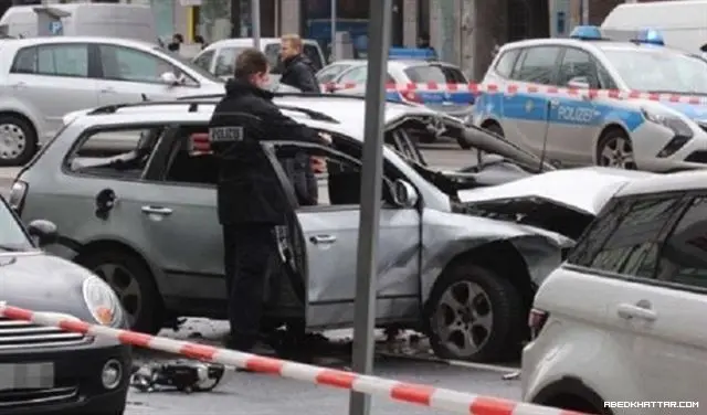 بالصور.. انفجار سيارة مفخخة في برلين