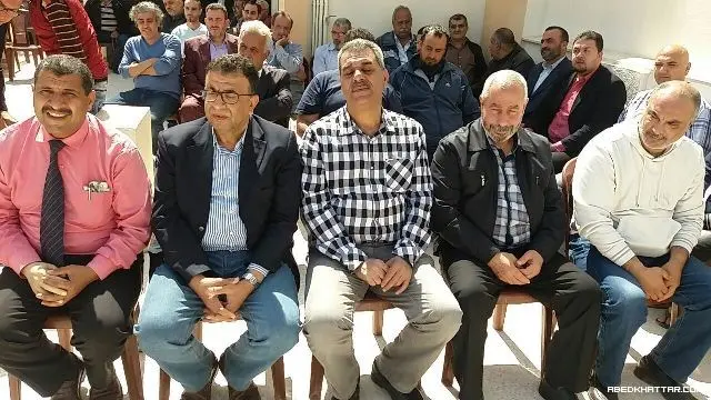 عبد العال في افتتاح بيت المهندس الفلسطيني في مخيم نهر البارد