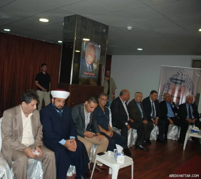 الشعبية ومنظمة التحرير في لبنان تودع قبعة بمجلس عزاء