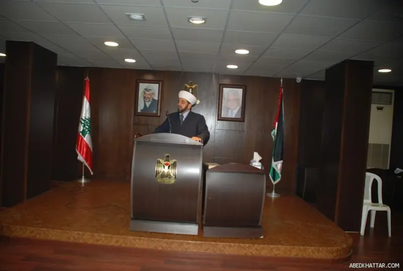 الشعبية ومنظمة التحرير في لبنان تودع قبعة بمجلس عزاء