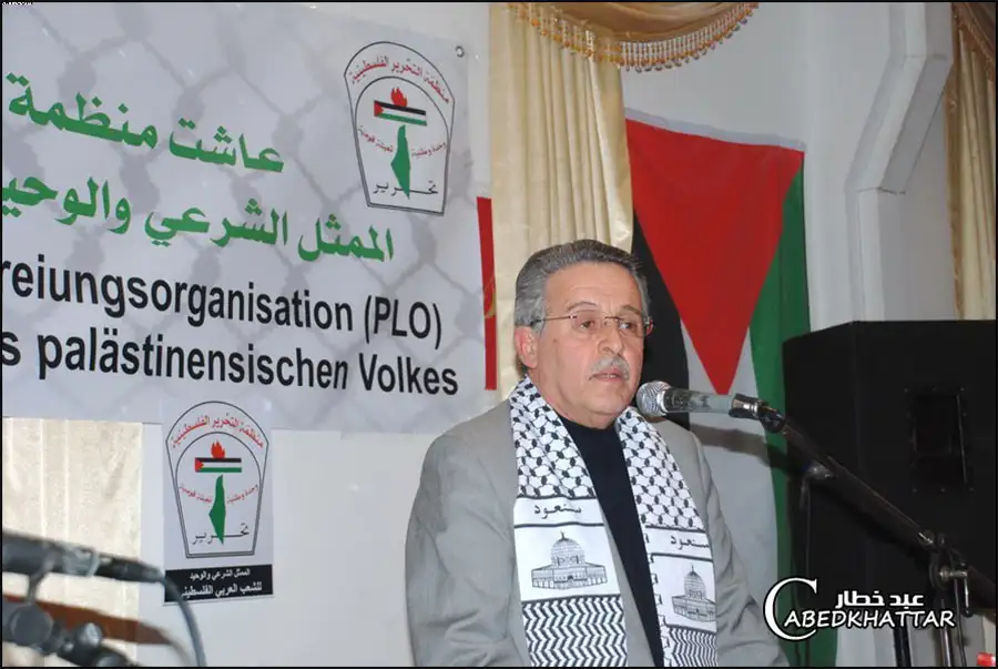 الدكتور أسعد عبد الرحمن عضو اللجنة التنفيذية لمنظمة التحرير الفلسطينية