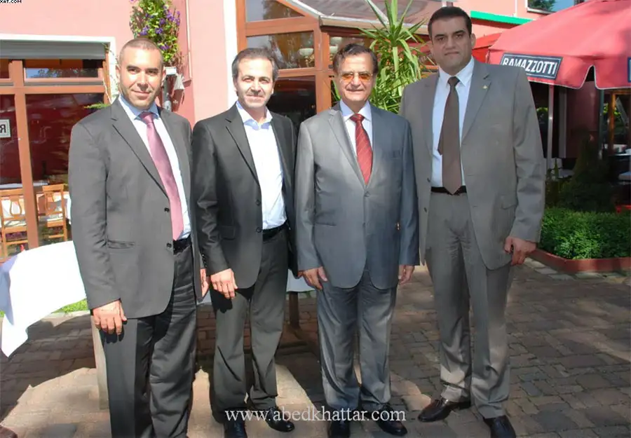 حفل غذاء أقيم على شرف وزير الخارجية اللبناني عدنان منصور