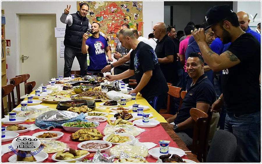 حفل الإفطار الذي أقامته رابطة أبناء مخيم البداوي في برلين