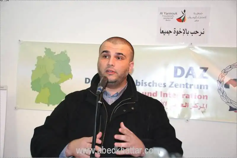 السيد ابو صهيب مدير التجمع الفلسطيني في برلين