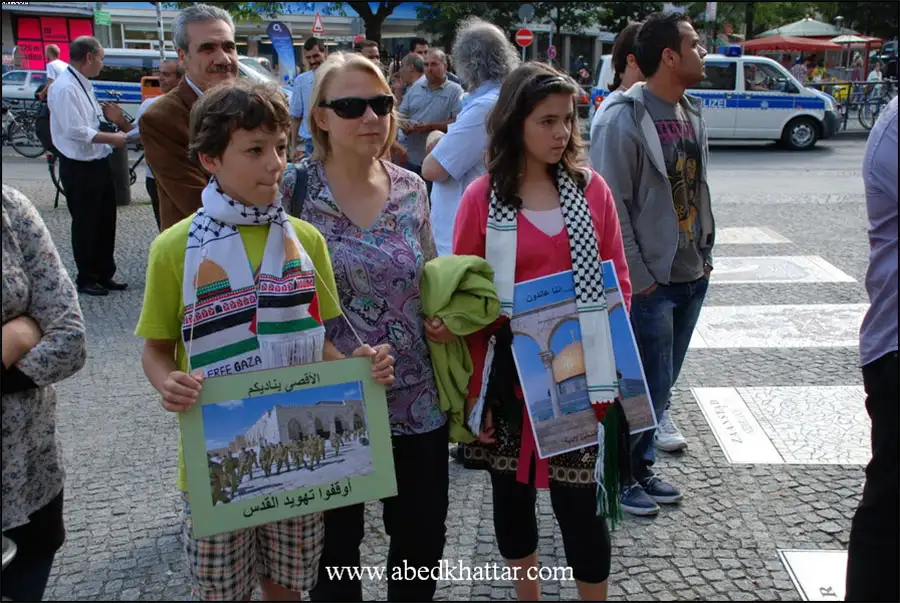 وقفة اعتصام بمناسبة يوم القدس العالمي في العاصمة الألمانية
