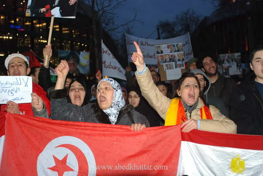 مظاهرة حاشدة تضامنا مع الشعب المصري تحت عنوان || جمعة الرحيل والخلاص