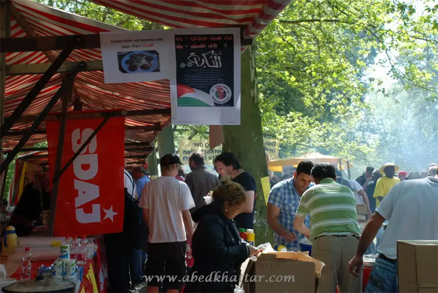 في عيد العمال ألمانيا تدعوا الجاليات العربية للمساعدة للحد من اعمال الشغب
