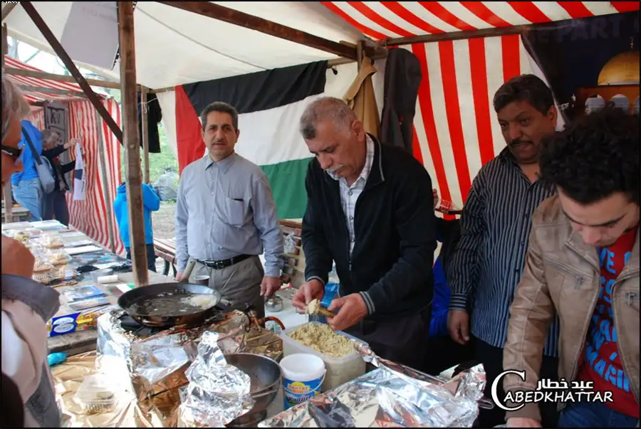مشاركة لجان فلسطين الديمقراطية بإحتفالات الاول من ايار