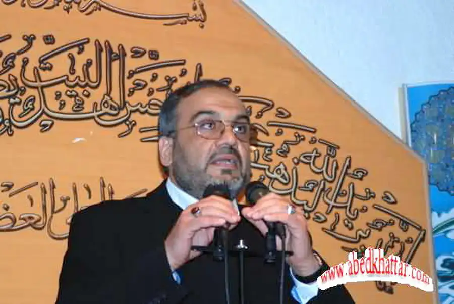 عريف الآحتفال الحاج ابو عباس شحرور - جمعية المصطفى