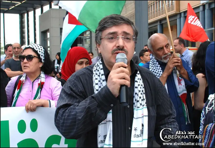 Dr. Moanis / Palästinensische nationale Arbeitskommission in Berlin
