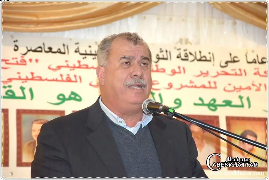 الأخ محمد بركة رئيس الجبهة الديمقراطية للسلام والمساواة داخل أراضي 48