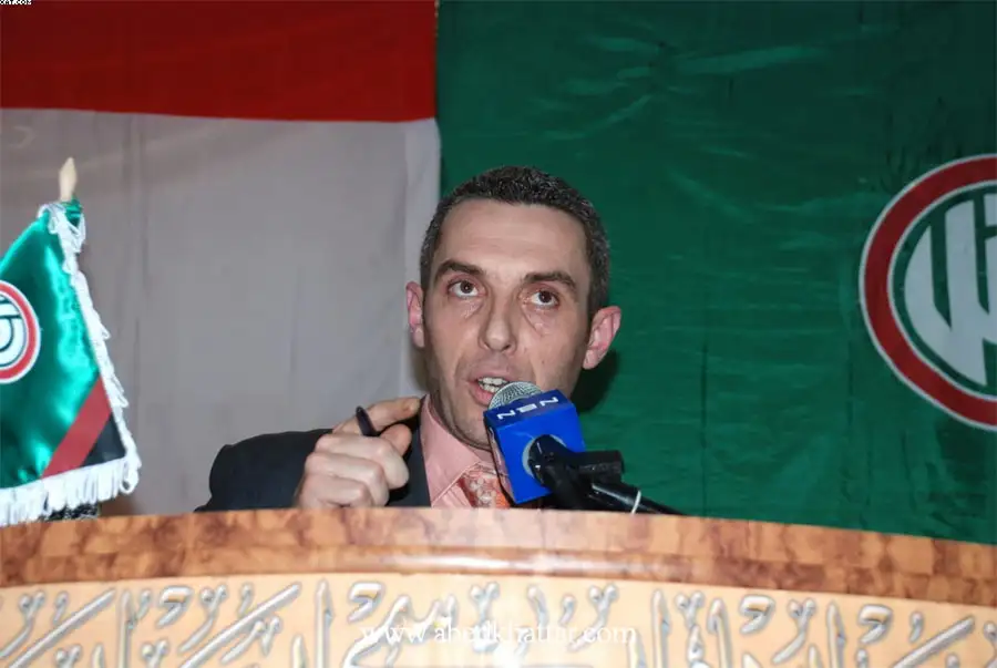 عرافة الاحتفال الأخ حسين مرعي