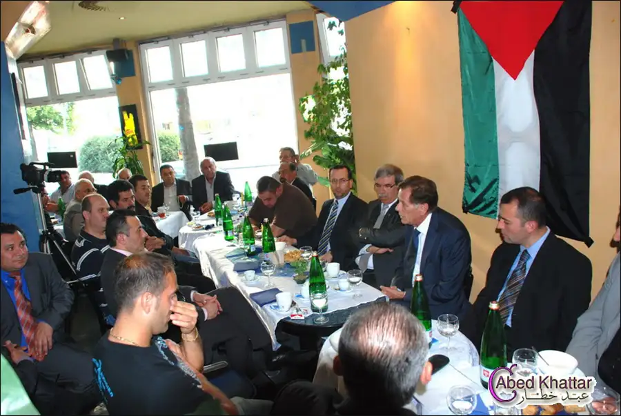 الجالية العربية تودع سعادة السفير الفلسطيني في برلين هايل الفاهوم بحفل مهيب