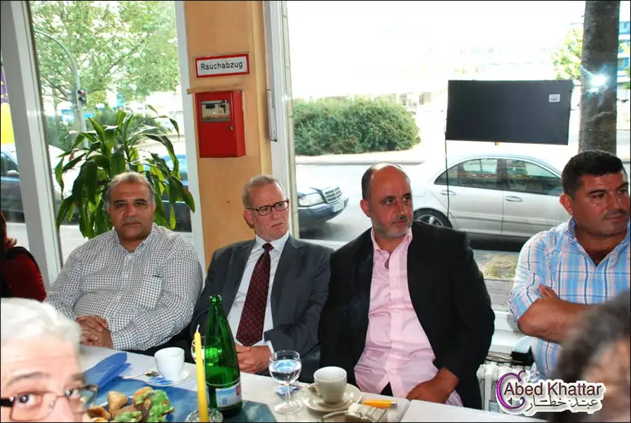 الجالية العربية تودع سعادة السفير الفلسطيني في برلين هايل الفاهوم بحفل مهيب