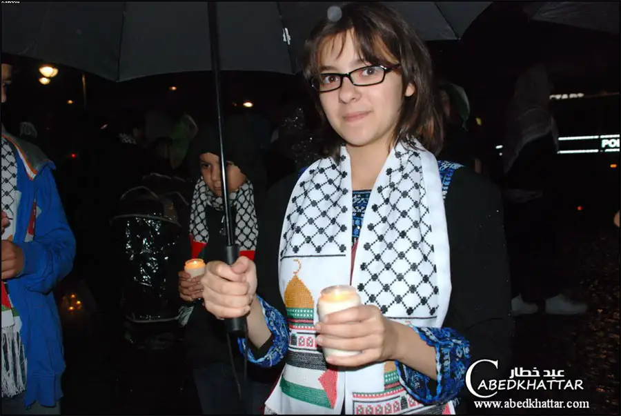 وقفة تضامنية مع غزة وإضاءة شموع على أرواح الشهداء في برلين