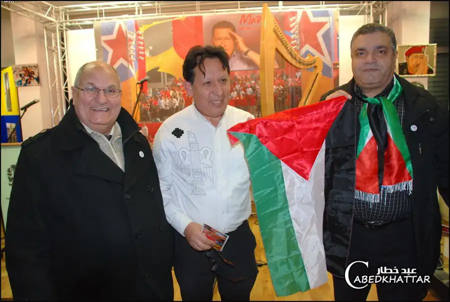 لجنة العمل الوطني الفلسطيني تشارك في احياء ذكرى تشافيزفي برلين
