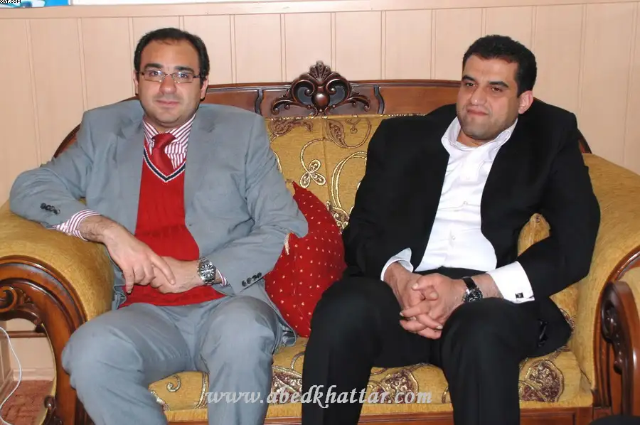 سعادة القنصل للسفارة اللبنانية الاستاذ هادي هاشم والقنصل الفخري الاستاذ حسن عبدالله