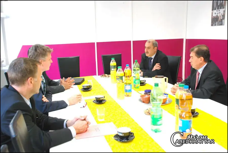 رئيس شرطة برلين كلاوس كاندت في زيارة الجالية العربية الالمانية المستقلة في برلين