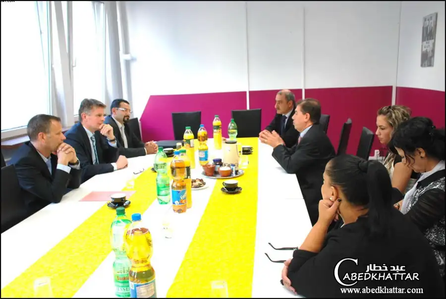 رئيس شرطة برلين كلاوس كاندت في زيارة الجالية العربية الالمانية المستقلة في برلين