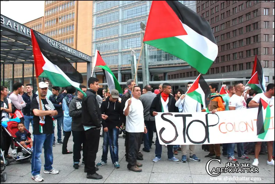 لجنة العمل في برلين دعت إلى وقفة إحتجاج وتنديد بالعدوان الإسرائيلي