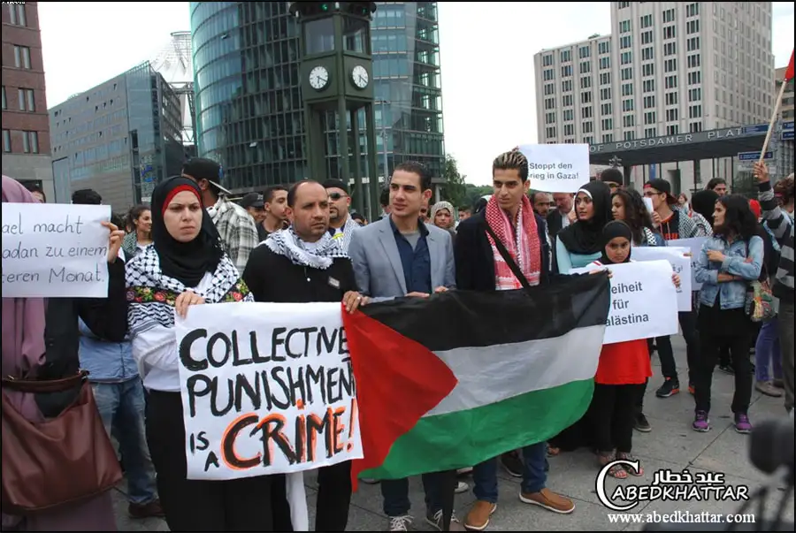 لجنة العمل في برلين دعت إلى وقفة إحتجاج وتنديد بالعدوان الإسرائيلي