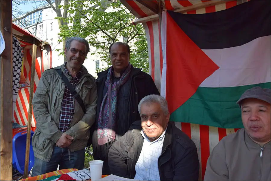 مشاركة لجان فلسطين الديمقراطية بإحتفالات الاول من ايار في برلين