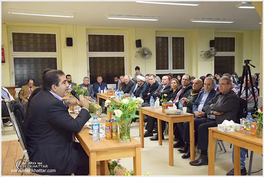 لقاء مع سعادة النائب في البرلمان اللبناني المحامي نوار الساحلي