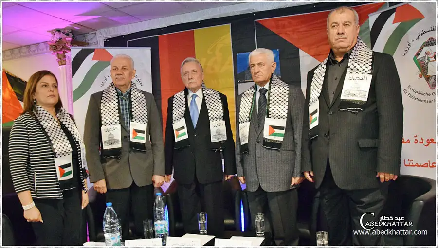 تجمع الشتات في أوروبا يعقد ندوة في برلين بعنوان - القضية الفلسطينية أين وإلى أين