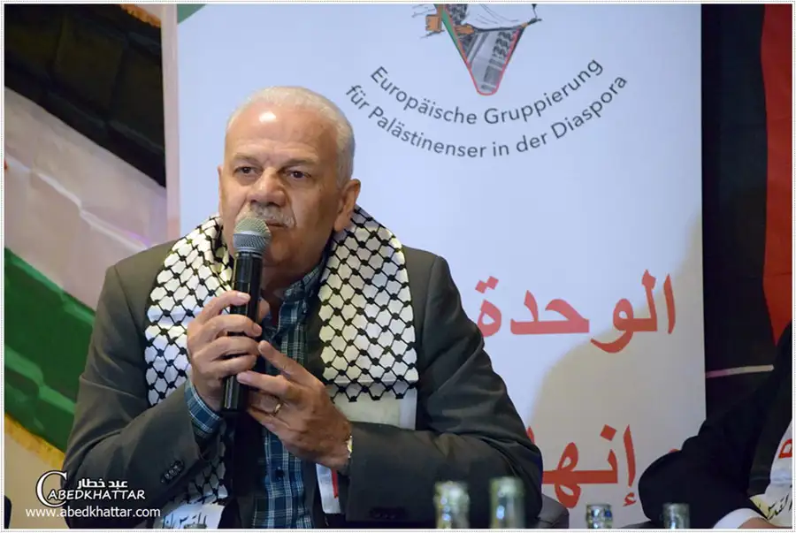  الرفيق عمر شحادة عضو المجلس المركزي لمنظمة التحرير الفلسطينية