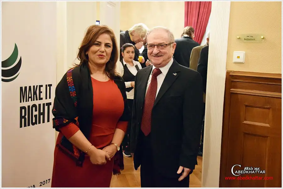 الدكتورة خلود دعيبس سفيرة دولة فلسطين في المانيا