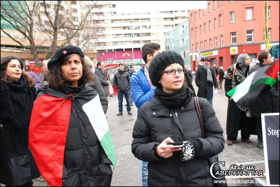وقفة إحتجاج في برلين تنديدا بمخطط برافر الاستيطاني