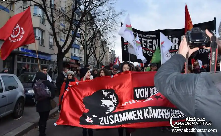 مسيرة إحياء ذكرى روزا لوكسمبورغ وكارل ليبكنيشت في برلين