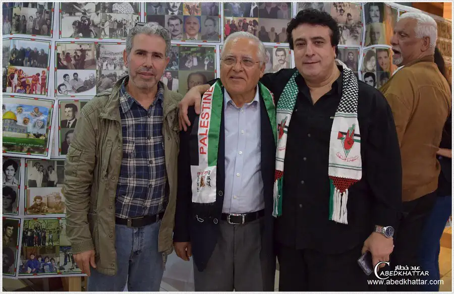 الدكتور غازي عراقي & المطرب الفلسطيني الأخ محمود أبو خليل & عبد خطار