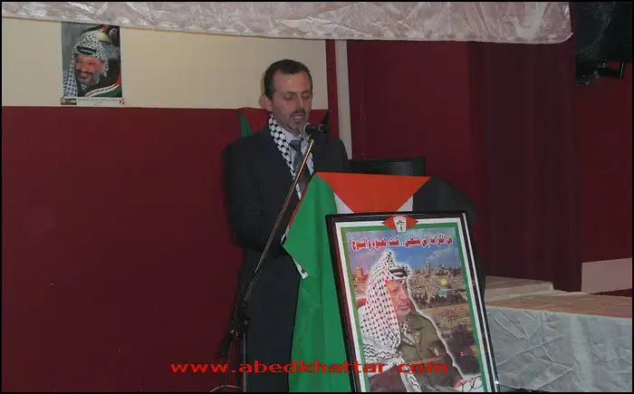 السيد غسان أبو سمره ممثل إتحاد المؤسسات الفلسطينية