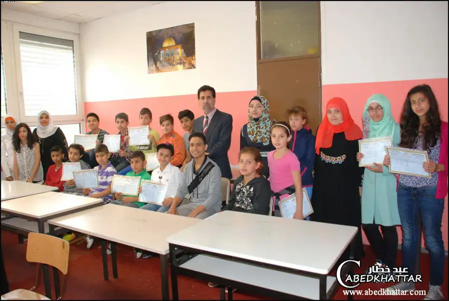 تخريج طلاب مدرسة النور النموذجية في برلين - 2014