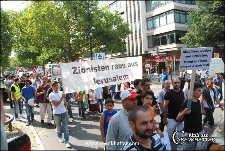مسيرة حاشدة - يوم القدس العالمي - برلين